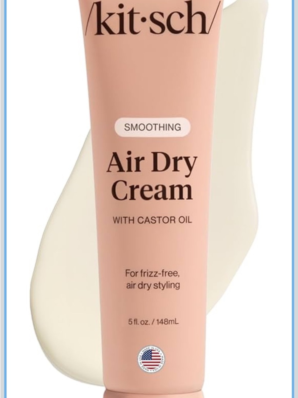 Kitsch Air Dry Cream - Blush Pink & Cream